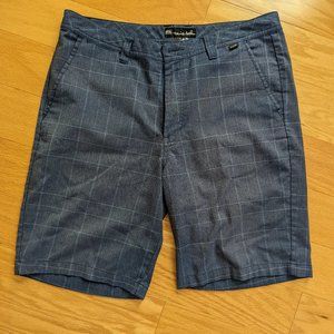 Travis Mathew Plaid Shorts